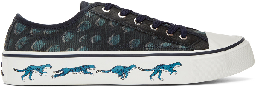 Ps By Paul Smith Sneakers Navy Cheetah Fennec Sneakers