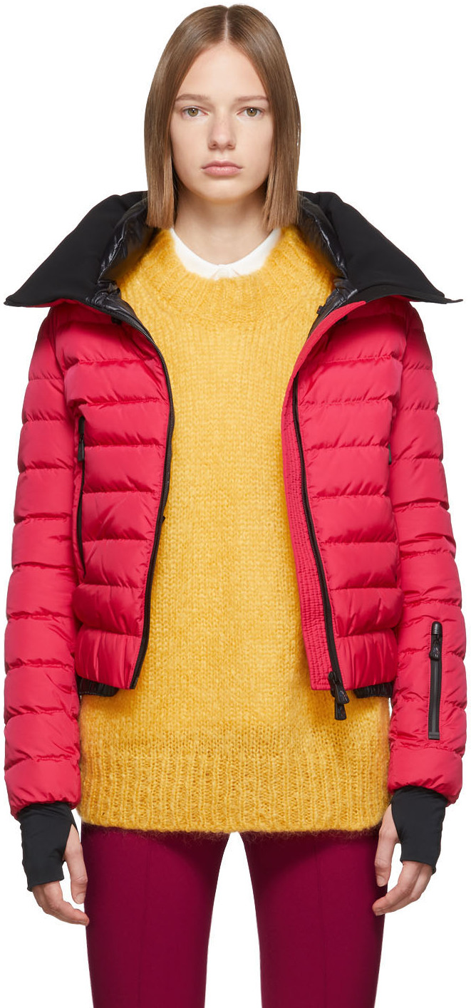 Moncler Grenoble Jackets Pink Down Vonne Jacket