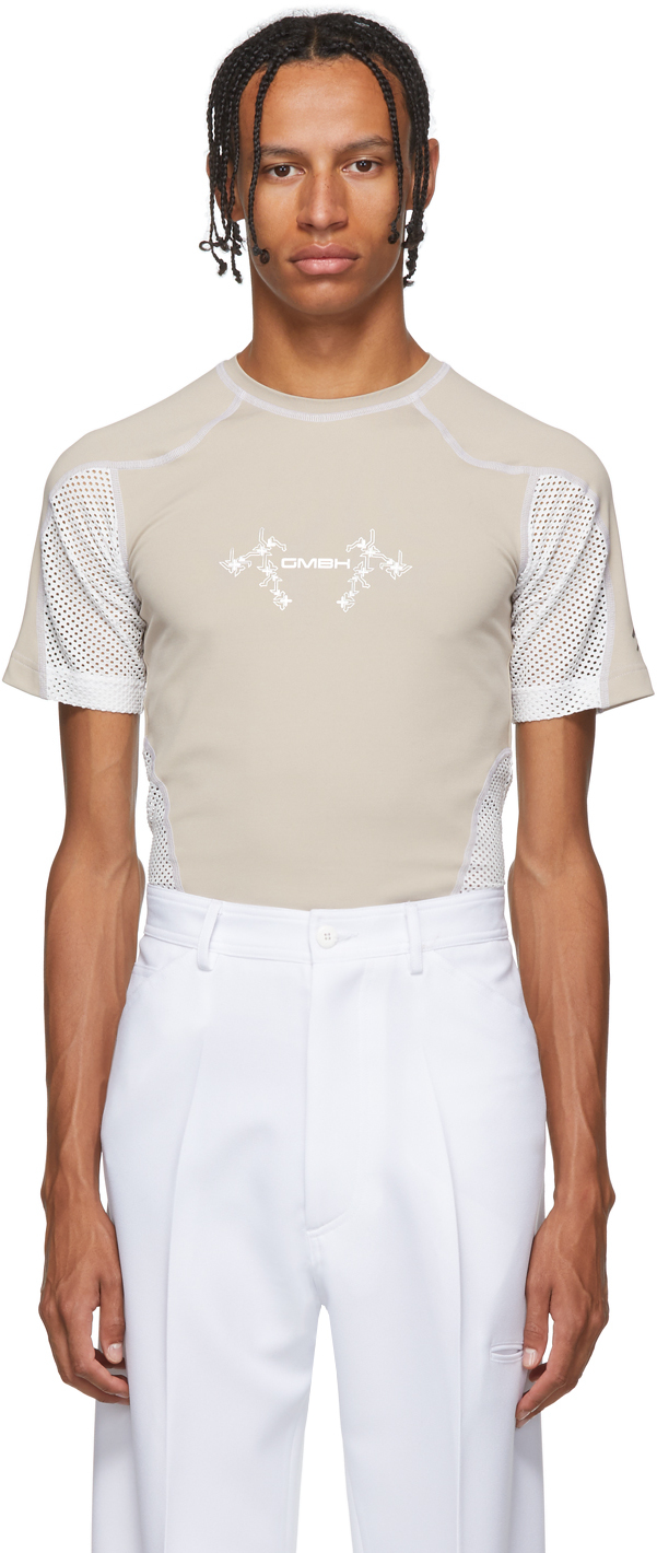 Gmbh T-shirts Beige & White Eevan T-Shirt