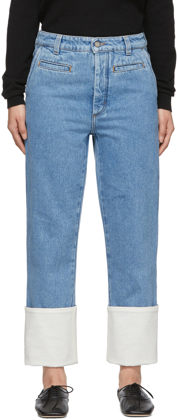 Loewe Jeans Blue Fisherman Jeans