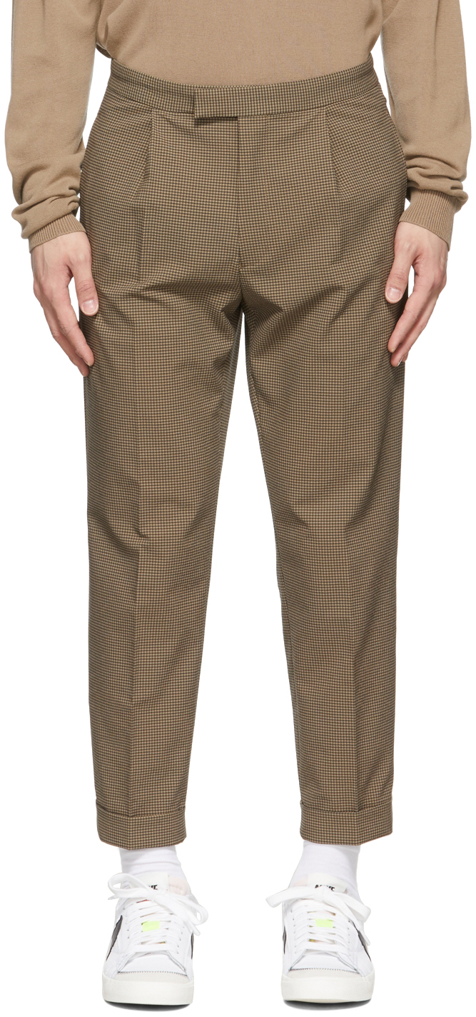 BEAMS PLUS Beige Polyester Trousers 