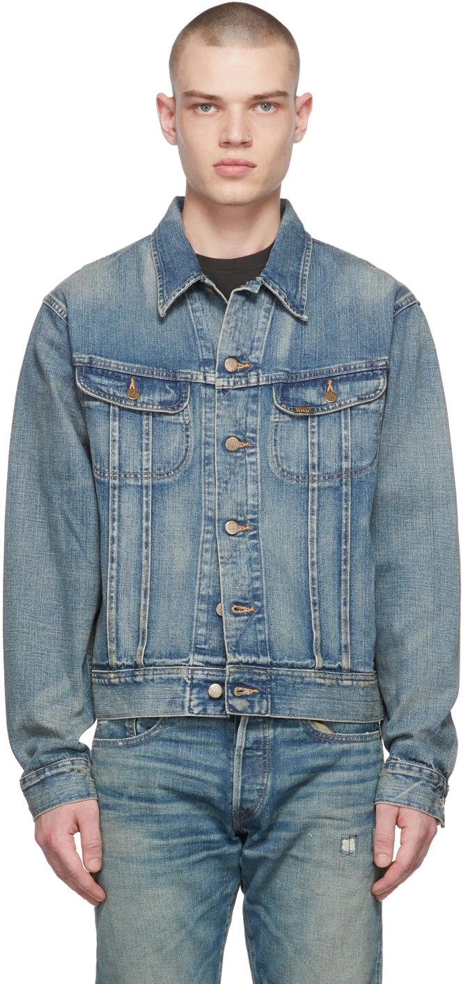 新品 希少 RRL COPELAND INDIGO COTTON JACKET - 通販 - www