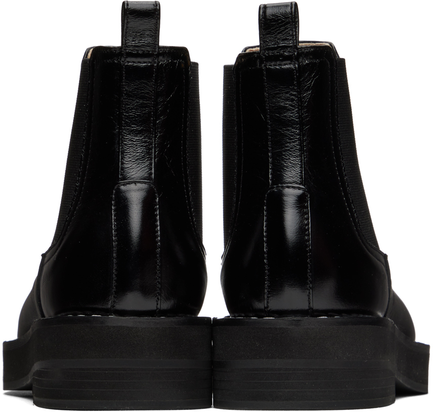 COMME SE-A SSENSE Exclusive Black Ronda Boots - Shoes