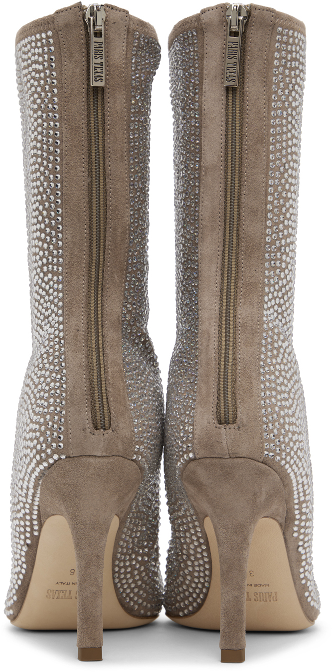 【関税込み】Paris Texas トープ Holly Mama ブーツ Paris Texas Taupe Holly Mama Boots - Shoes - Compare Prices