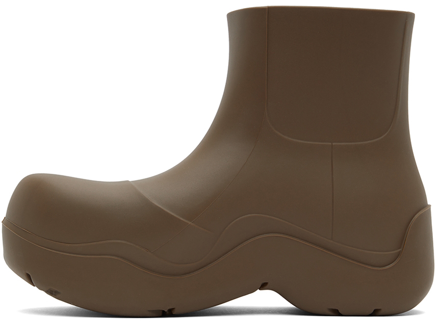 【関税込み】Bottega Veneta ブラウン Puddle ローファー Bottega Veneta: ブラウン Puddle ローファー | SSENSE 日本