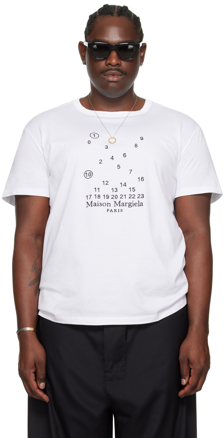Tシャツ・カットソー Maison Margiela Maison Margiela Shirts White MAISON MARGIELA | White Men's T-shirt | YOOX