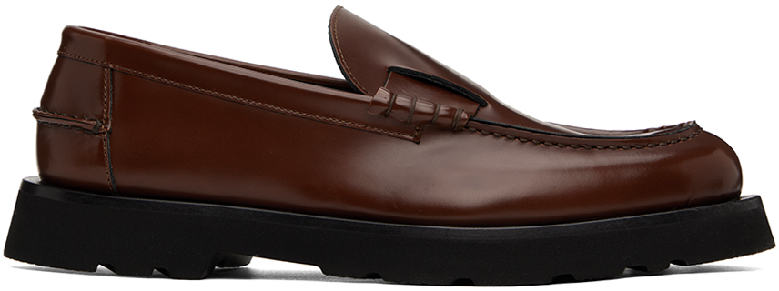 【関税込み】Paul Smith ブラウン Mayfield ローファー Paul Smith Brown Mayfield Loafers - Business Casual Shoes