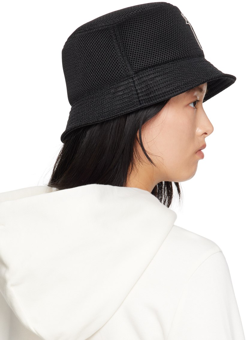 Rick Owens Black Champion Edition Gilligan Bucket Hat - Hats