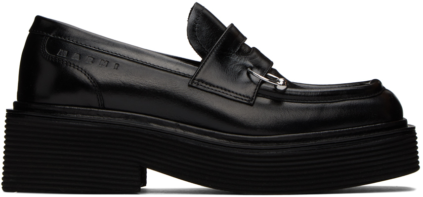 marni ピアスローファー　41 Marni Black Piercing Loafers - Shoes - Free Shipping