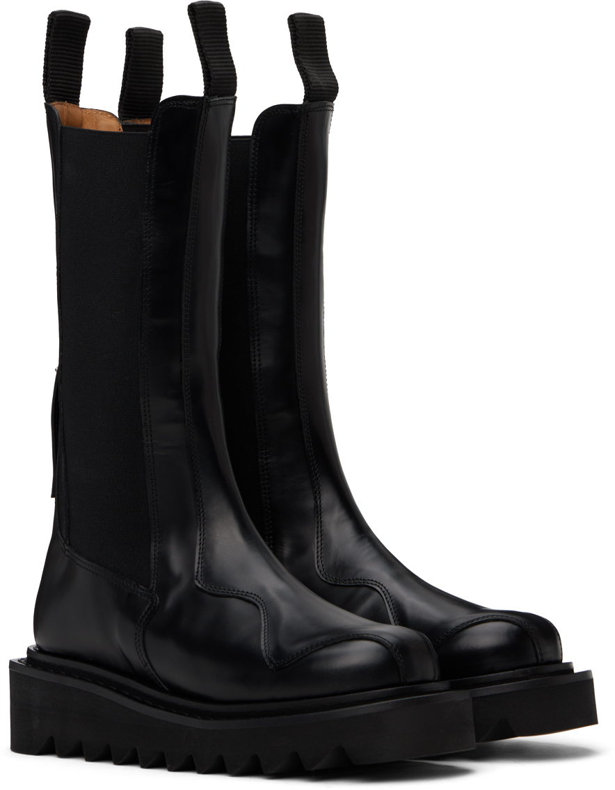Toga Pulla SSENSE Exclusive Black Chelsea Boots - Shoes