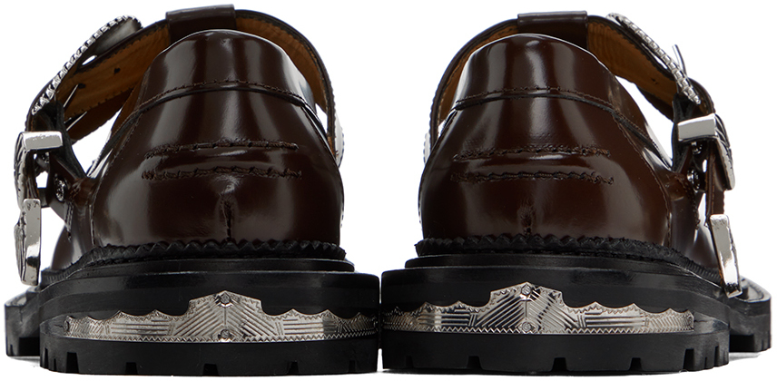 【関税込み】Toga Pulla SSENSE限定 ブラウン l ローファー Toga Pulla SSENSE Exclusive Brown Loafers - Shoes - BeyondStyle