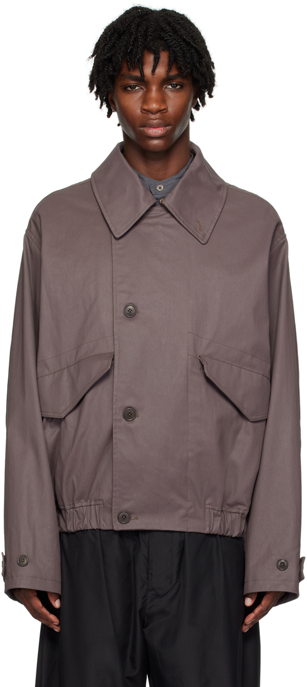Lemaire Purple Boxy Jacket - Jackets - Compare Prices from 5