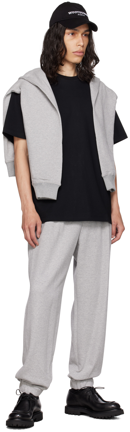 【関税込み】WOOYOUNGMI ブラック Square Label Tシャツ Wooyoungmi Black Square Label T-Shirt - T-Shirts - Compare