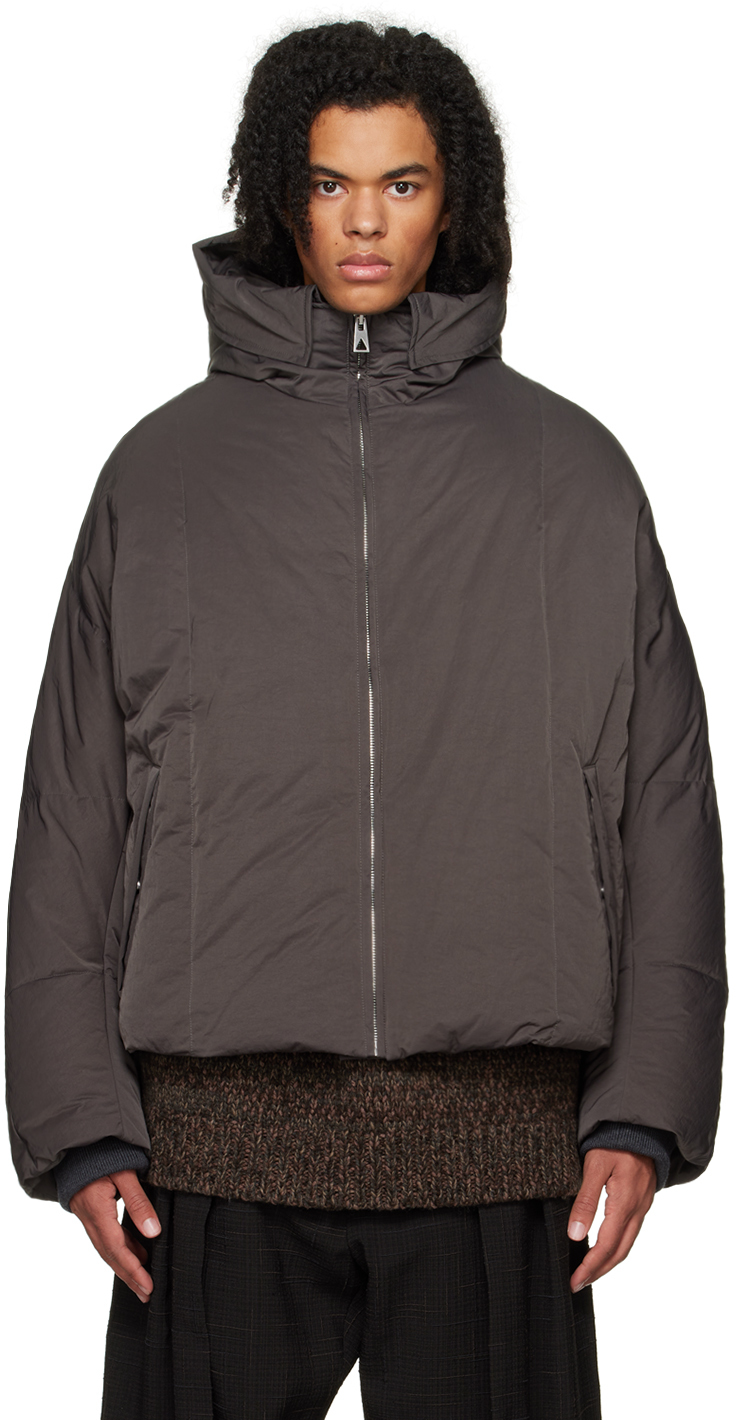 Bottega Veneta Gray Zip Down Jacket - Coats - Save Extra 10