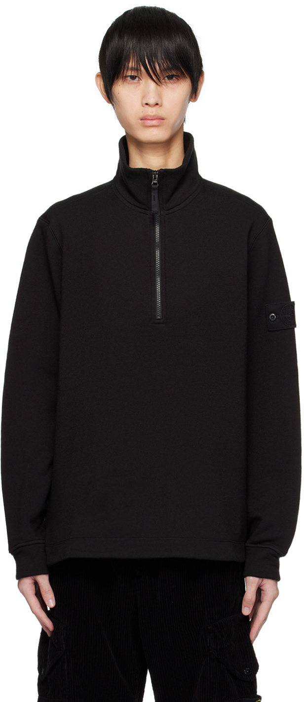 Shop Black Ghost Piece Sweatshirt on Sale at BeyondStyle