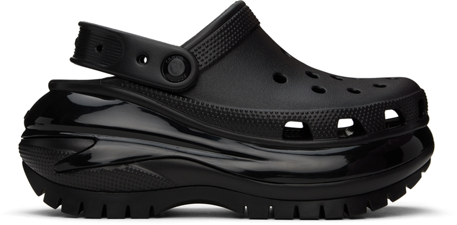 ★Crocs★Mega Crush Clog Black★大人気★ Crocs Black Mega Crush Clogs - Shoes - BeyondStyle