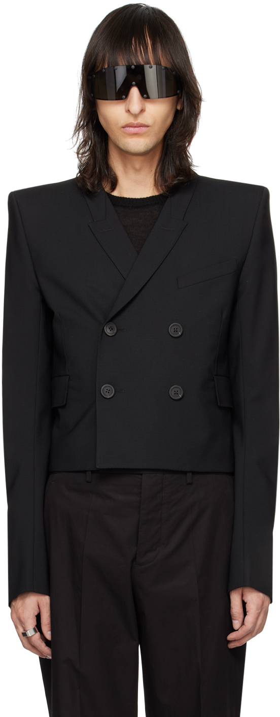 Black JMF Neue Alice Blazer – On Sale Now with Up to 65% Off