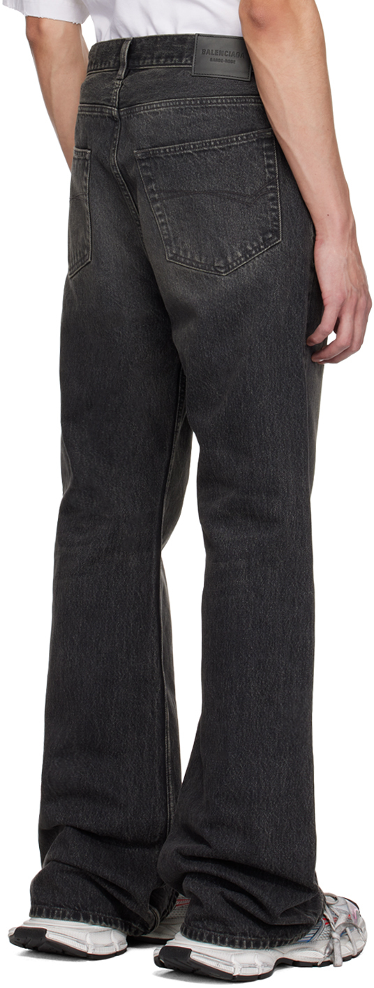 Balenciaga Black Flared Jeans - Pants - Save Extra 10% OFF