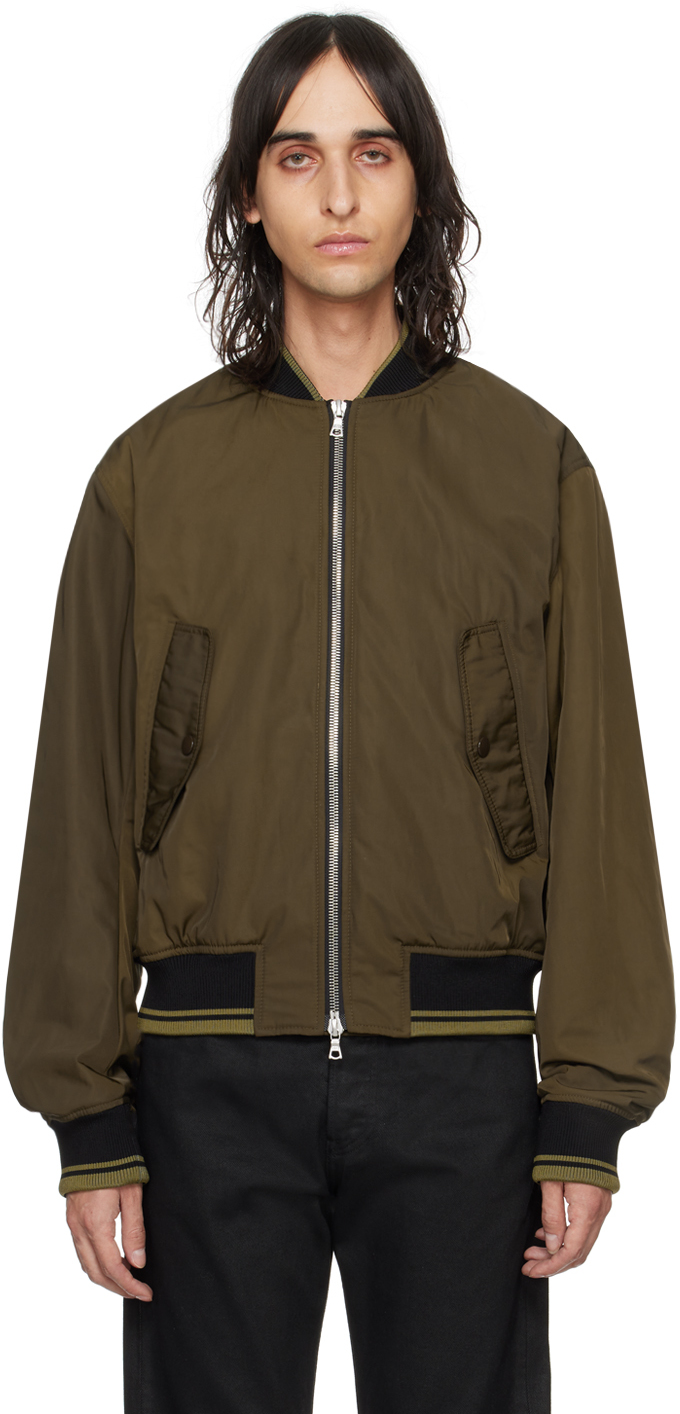 ジャケット・アウター Dries Van Noten Zipped Bomber Jacket Shop Dries Van Noten Zipped Bomber Jacket on Sale at