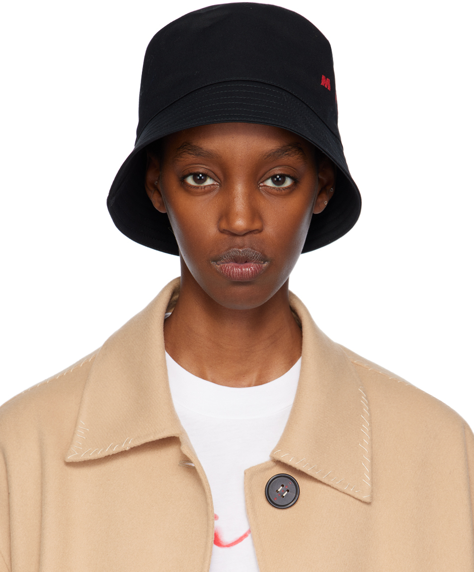 ハット Marni Raffia bucket hat with logo embroidery MARNI | Embroidered Raffia Bucket Hat – Joan Shepp