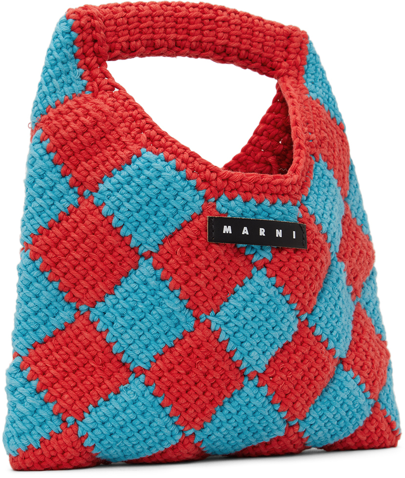 マルニ Diamond Crochet Bag マルニ MARNI ダイアモンドクロシェ かぎ針編み ハンドバッグ