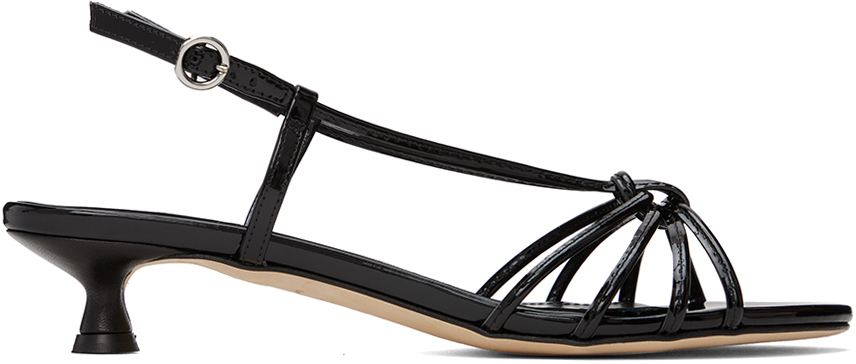 AEYDE Black Rhonda Heeled Sandals - Shoes - Compare Prices