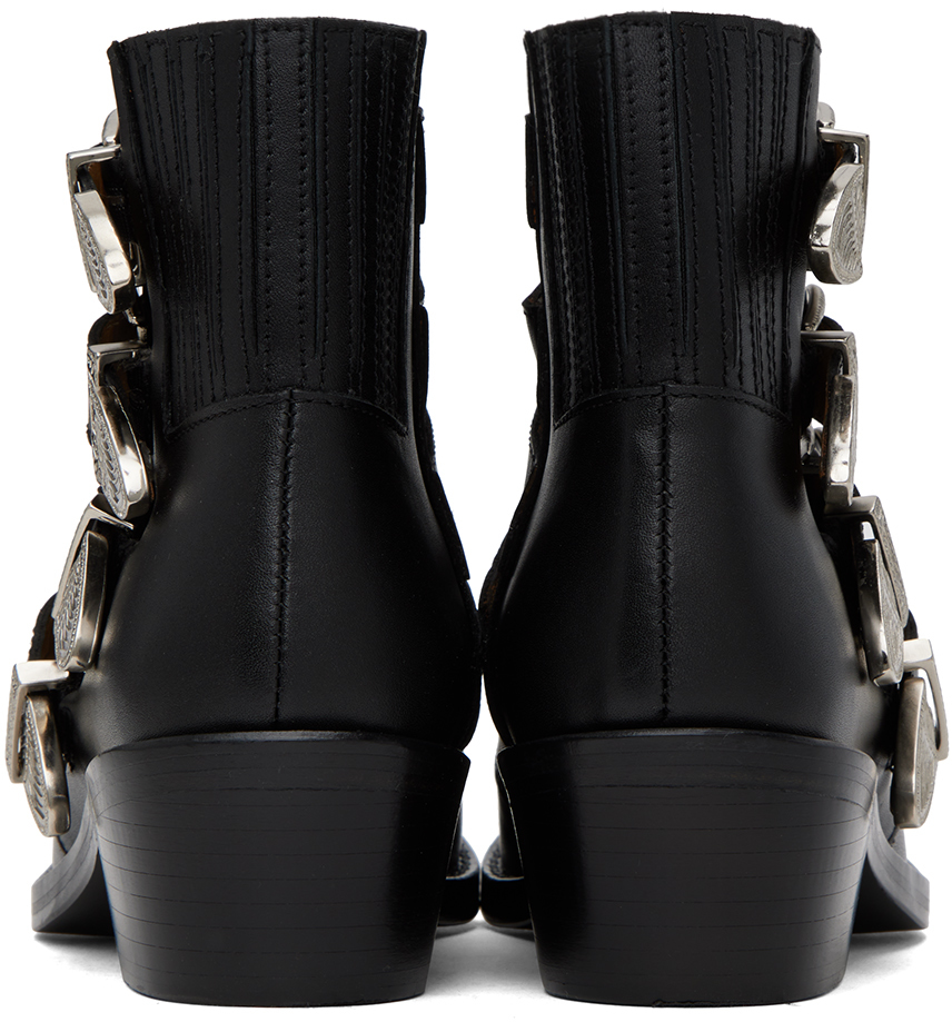 Toga Pulla Black Cowboy Boots - Shoes - BeyondStyle