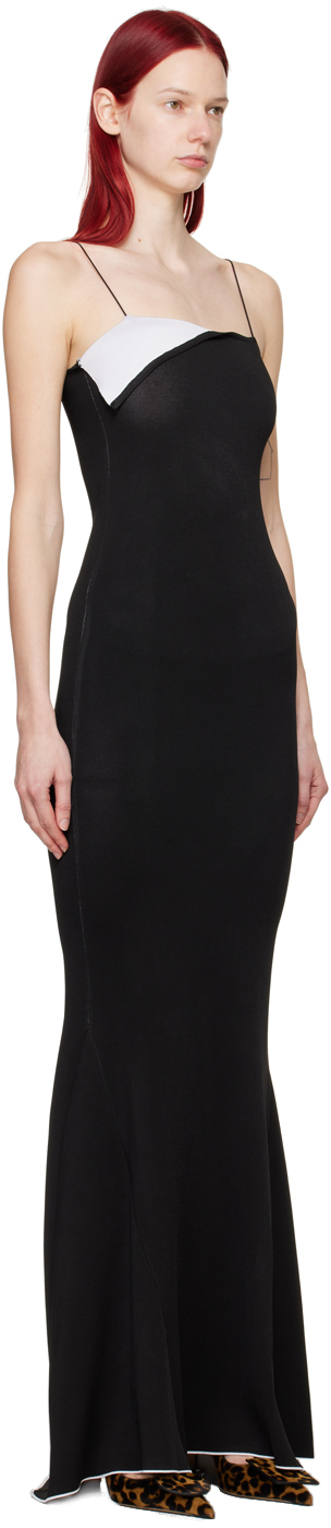 【送料&関税込】Jacquemus La Robe Aro Dress Jacquemus Black Les Sculptures 'La robe Aro' Maxi Dress