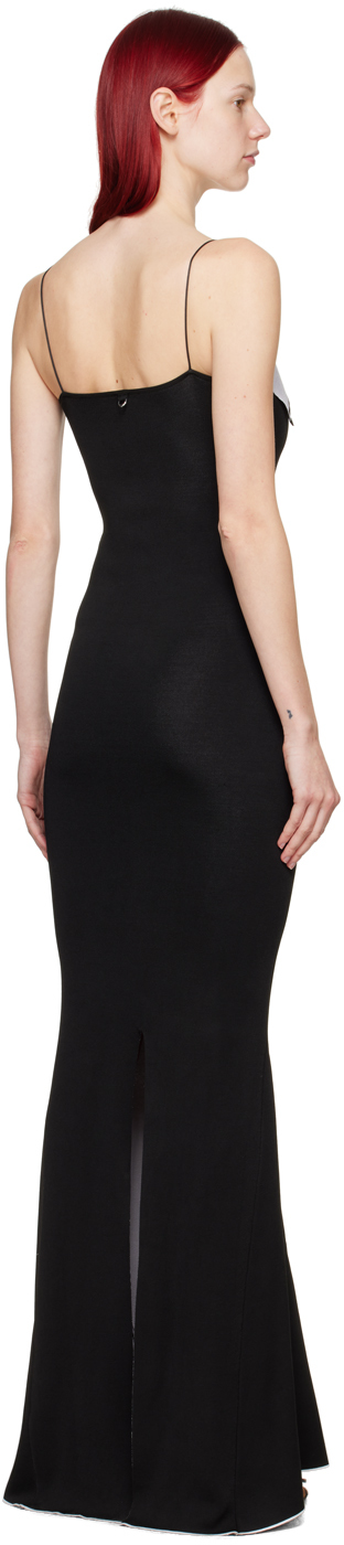 Jacquemus Black Les Sculptures 'La robe Aro' Maxi Dress