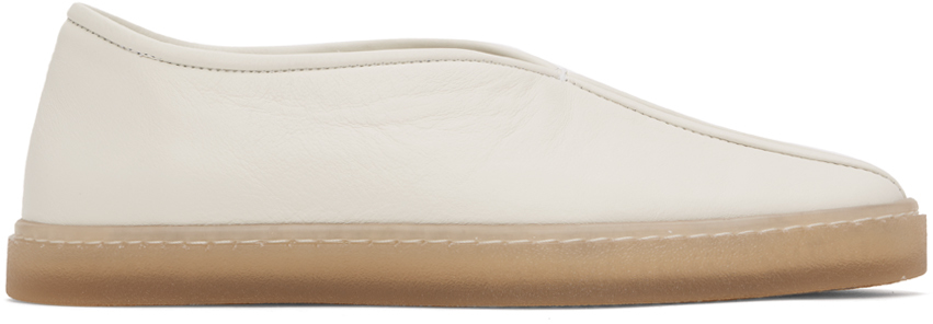 LEMAIRE - PIPED SNEAKERS CLAY WHITE – SOLAR MTP