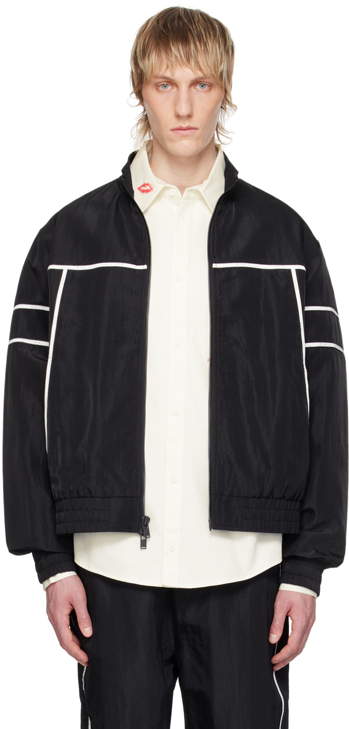RTA Black Zip Track Jacket - Jackets - Compare Prices from 8
