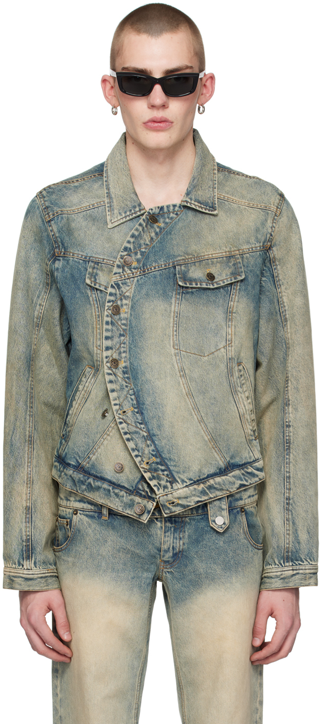 EGONLAB Wrapped デニムジャケット EGONLAB Wrapped Denim Jacket 【公式通販】