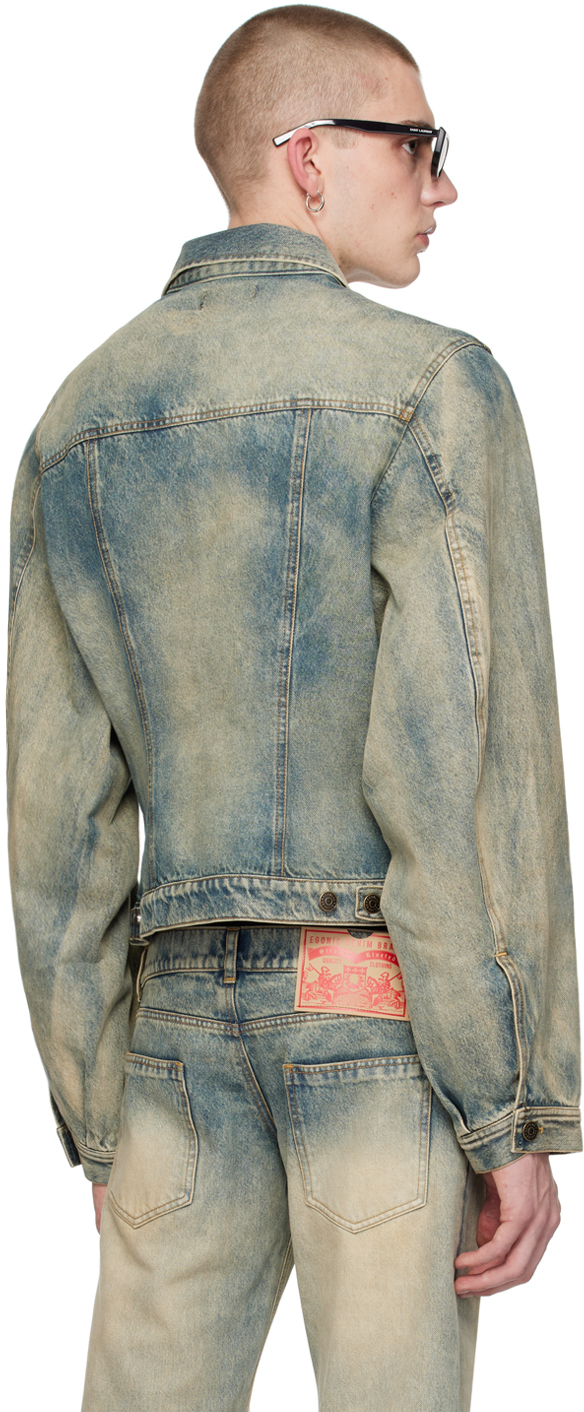 EGONLAB Wrapped デニムジャケット EGONLAB Wrapped デニムジャケット テテ着用品 - メルカリ