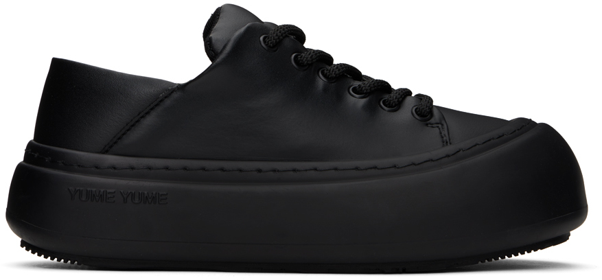 【関税込み】YUME YUME ブラック Goofy スリッポン YUME YUME Black Goofy Sneakers - Casual Shoes - BeyondStyle