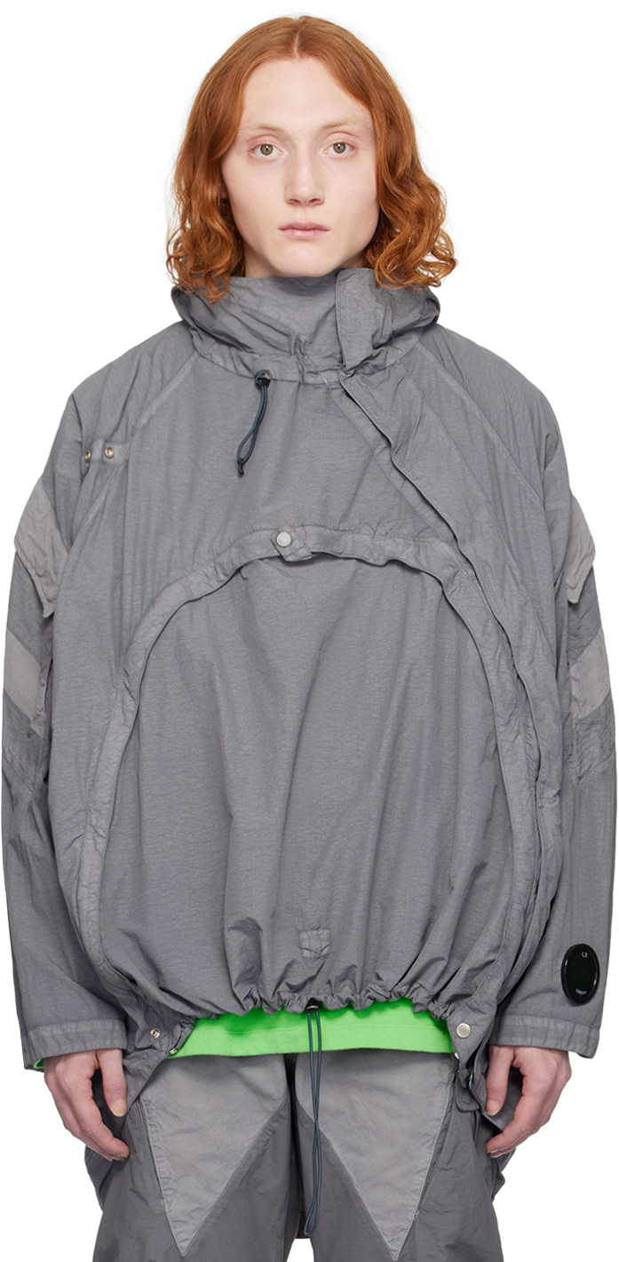 Kiko Kostadinov Gray C.P. Company Edition Jacket - Jackets Kiko Kostadinov Gray C.P. Company Edition Jacket - Jackets