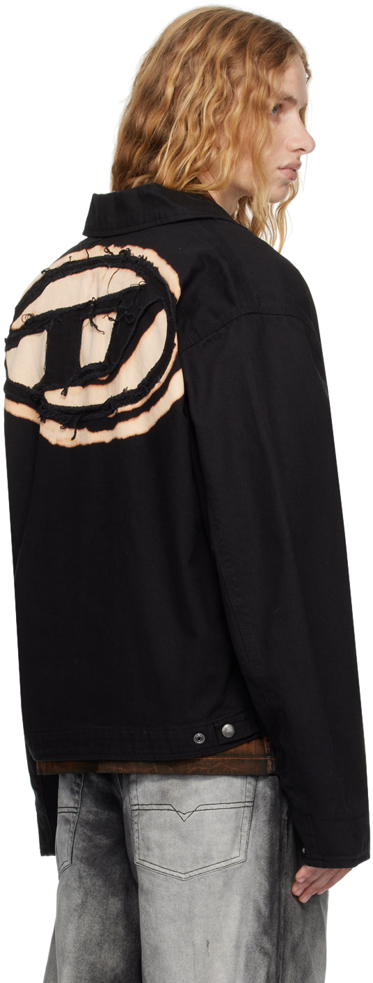 『DIESEL』　J-Taylor-Bleach デニムジャケット　黒　【M】 Black J-Taylor-Bleach Denim Jacket – On Sale Now with Up to
