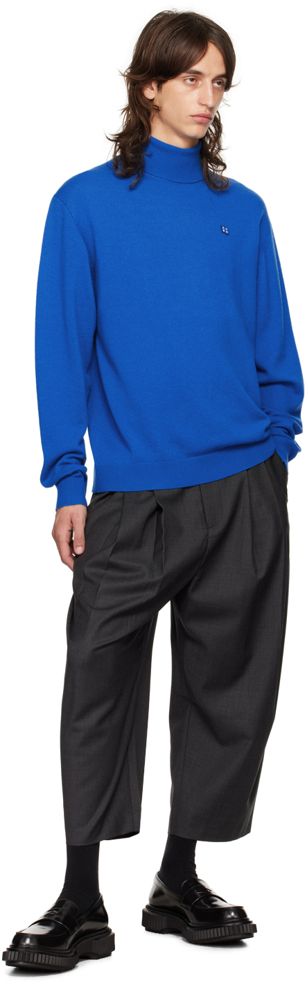 トップス ADER ERROR Tag turtleneck knit 01 ADER error Blue TRS Tag 01 Turtleneck - Sweaters - BeyondStyle