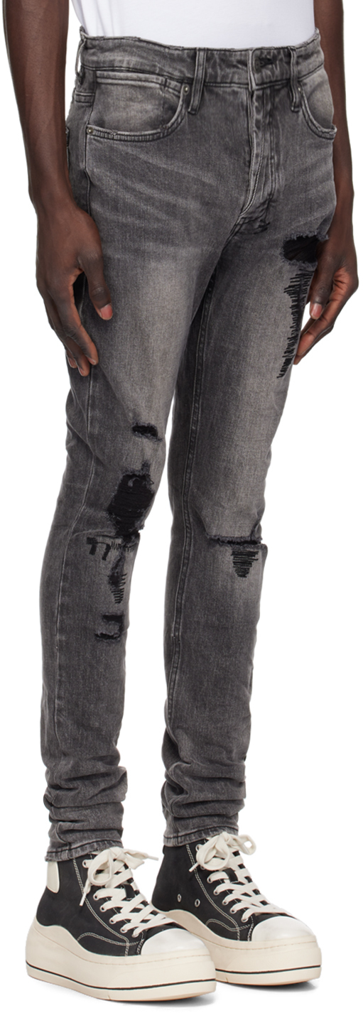 パンツ ksubi van winkle angst trashed 34 Van Winkle Angst Trashed | Black Stonewash Jeans | Ksubi ++