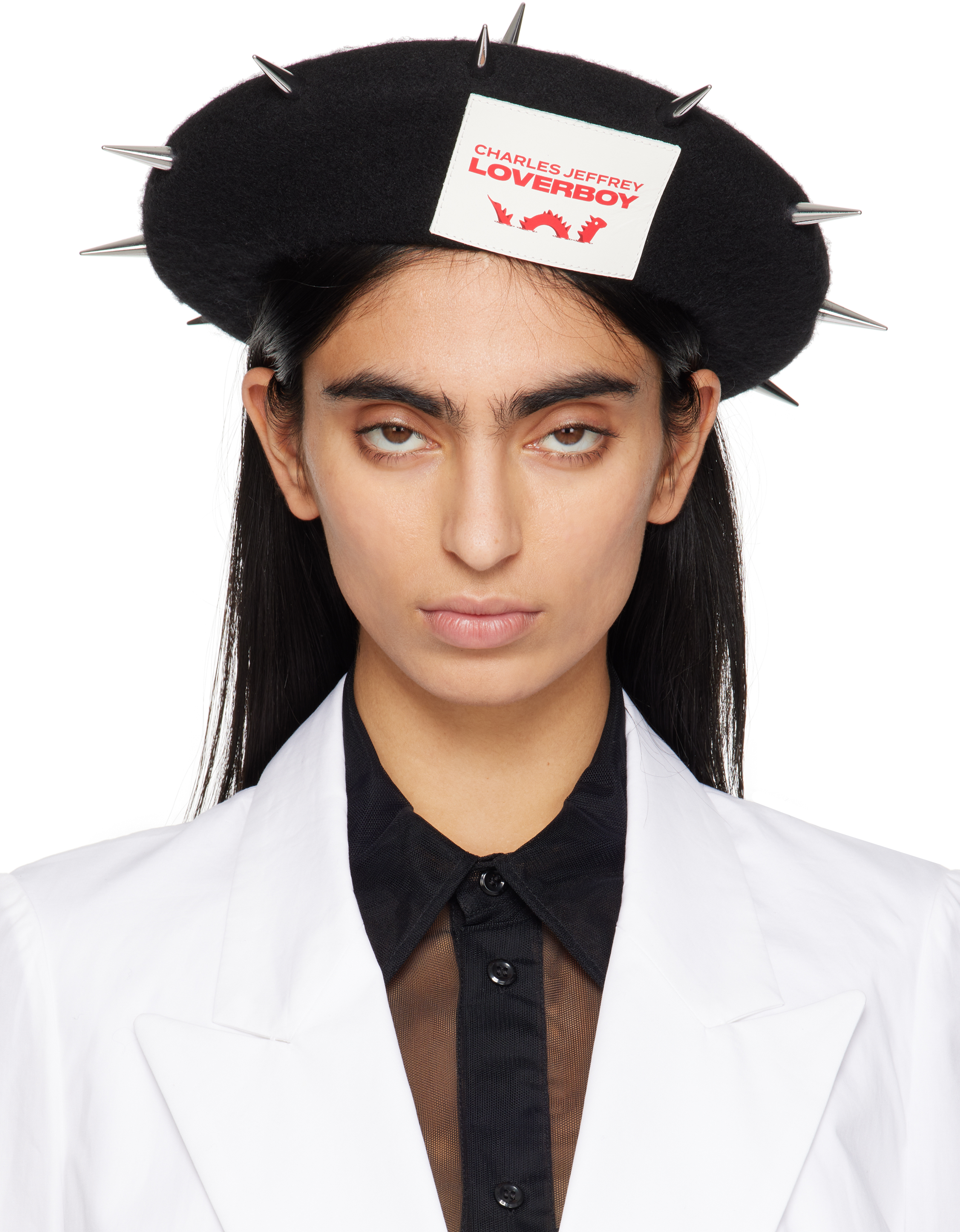 Shop Black Spikey Beret on Sale at BeyondStyle – Get 10% Off Black