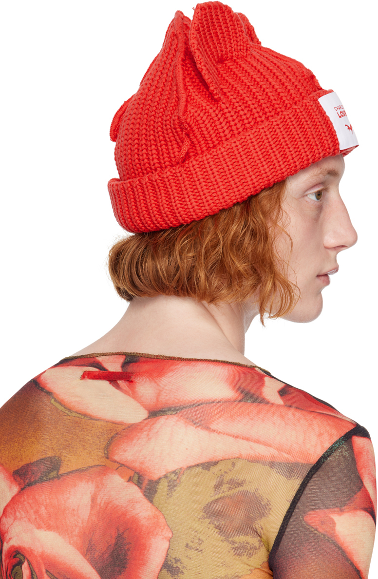 Charles Jeffrey Loverboyニット帽 Chunky Ears Charles Jeffrey Loverboy Chunky Ears Wool Beanie | Saks Fifth Avenue
