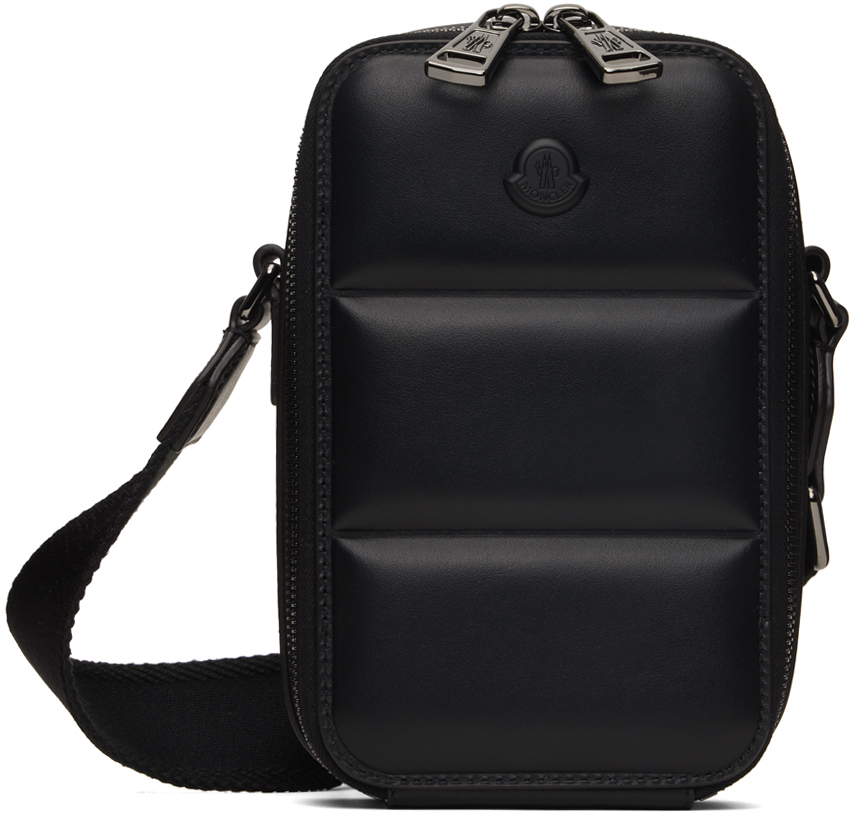 Moncler Black Vertical Crossbody Bag - Shoulder Bags