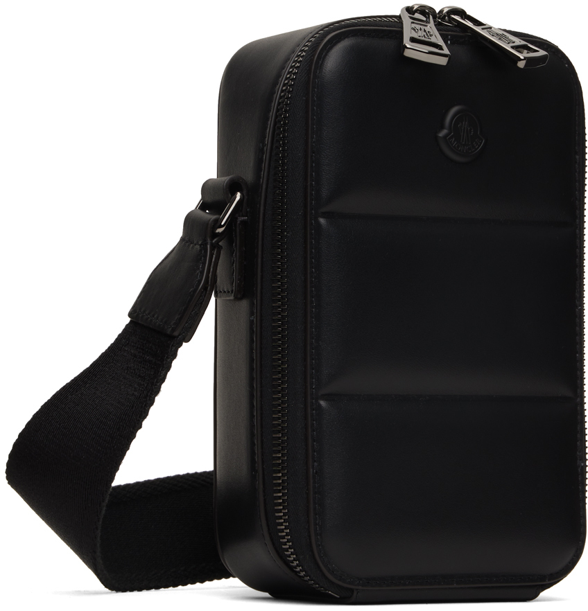 MONCLER正規品/送料/関税込み New Trick Crossbody Bag Moncler: Black New Trick Crossbody Bag | SSENSE