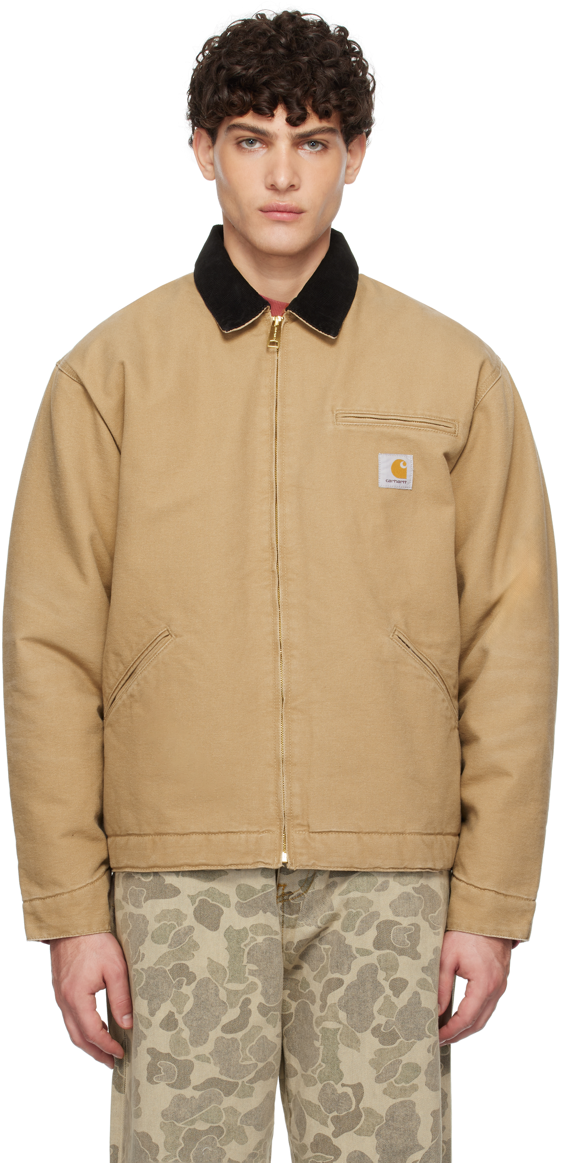 Beige Winter OG Detroit Jacket – On Sale Now with Up to 40% Off