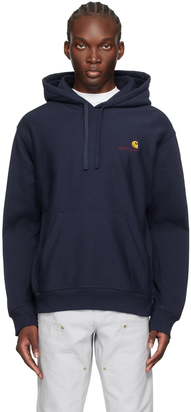 【おすすめ/関税送料込み】Carhartt WIP Script Navy Hoodie Carhartt WIP script hoodie in navy | ASOS