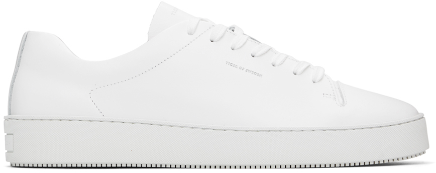 【関税込み】Tiger of Sweden ホワイト Sandi スニーカー Tiger of Sweden White Sandi Sneakers - Casual Shoes