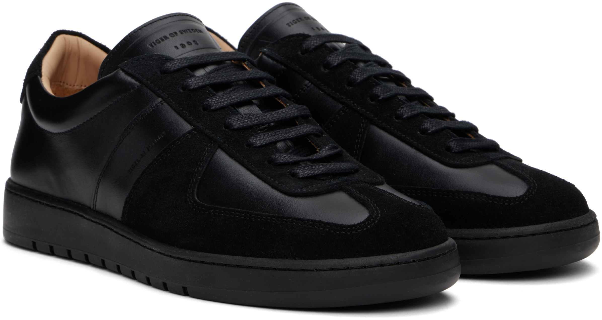 【関税込み】Tiger of Sweden ブラック Bellicu スニーカー Tiger of Sweden Black Bellicu Sneakers - Casual Shoes