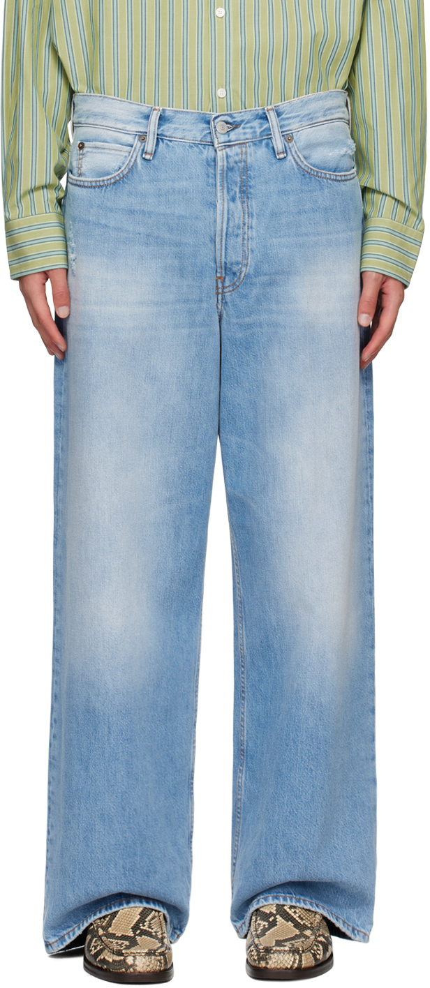 パンツ acne studios 1981m light blue vintage 44 Acne Studios - Loose fit jeans - 1981 - Light blue