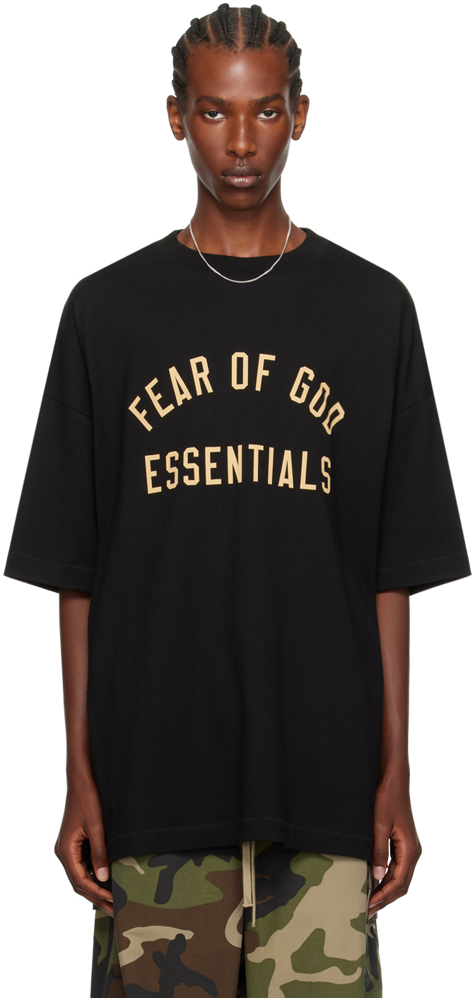 Essentials Black Crewneck T-Shirt - T-Shirts - Compare