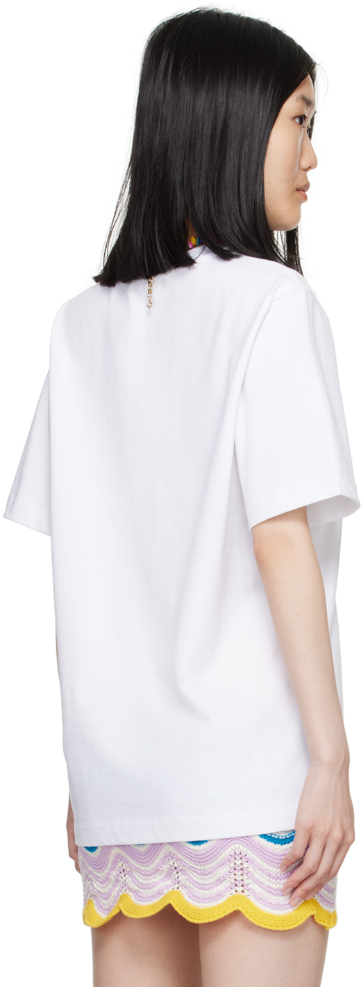 Casablanca White Statue En Marbre T-Shirt - T-Shirts