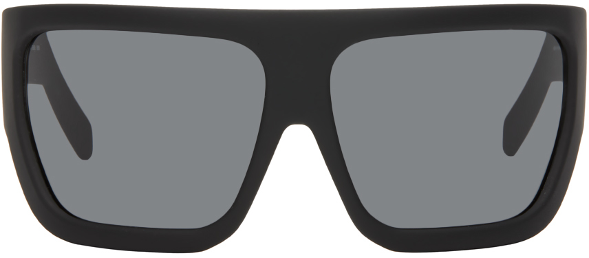 【関税込み】Rick Owens ブラック Porterville Davis サングラス Rick Owens Black Porterville Davis Sunglasses - Accessories